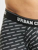 Urban Classics / boxershorts 5-Pack in zwart - thumbnail
