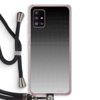 Musketon Halftone: Samsung Galaxy A51 5G Transparant Hoesje met koord