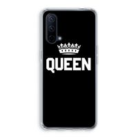 Queen zwart: OnePlus Nord CE 5G Transparant Hoesje