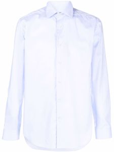 Corneliani chemise à manches longues - Bleu