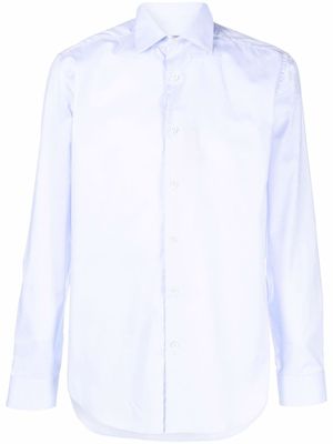 Corneliani chemise à manches longues - Bleu