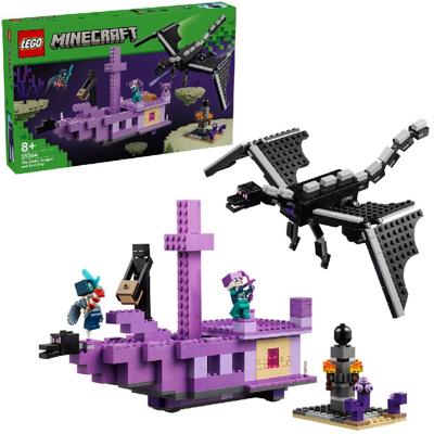 LEGO 21264 minecraft de enderdraak en end-schip