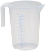 Südpfalzwerkstatt Measuring cup 2 scales 2l transparent, stackable
