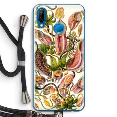 Haeckel Nepenthaceae: Huawei P20 Lite Transparant Hoesje met koord