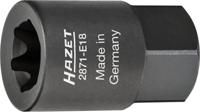 HAZET Remzadel dopsleutel 2871-E18 · 22 mm buitenzeskant · Buiten-TORX®-profiel · SW E18 HAZET Remzadel dopsleutel 2871-E18 · 22 mm buitenzeskant · Buiten-TORX®-profiel · SW E18