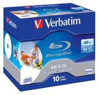 Verbatim 43736 Lees/schrijf blu-ray disc BD-R 50 GB 10 stuk(s) - thumbnail