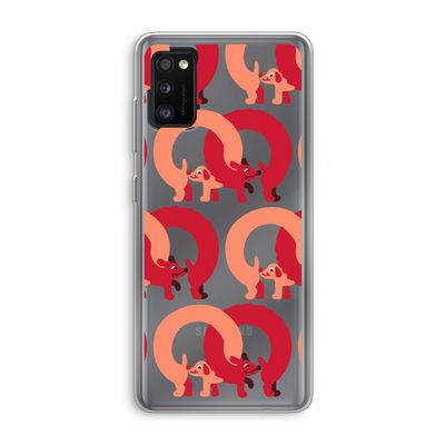 Dogs: Samsung Galaxy A41 Transparant Hoesje