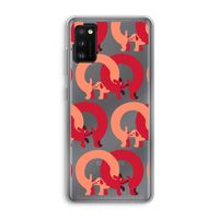 Dogs: Samsung Galaxy A41 Transparant Hoesje