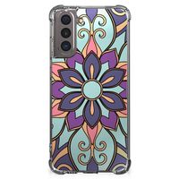 Samsung Galaxy S21 Case Purple Flower