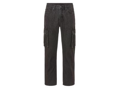 LIVERGY Heren jeans - Relaxed Fit (Donkergrijs, 52 (36/32))