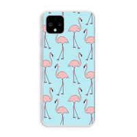 Anything Flamingoes: Pixel 4 XL Transparant Hoesje