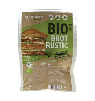 Bread&apos;n toast dark glutenvrij bio