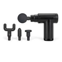 Draadloze massagepistool - LIVOO - DOS200 - 40 min - 4 koppen - 6 snelheden - Draagtas - Zwart