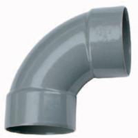 Wavin PVC Bocht 88° 50mm 2x Mof Verbinding - Weerbestendig, Voor Vijver & Leidingwerk