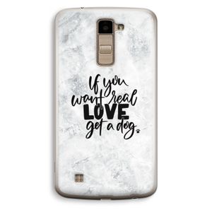 Partner in crime: LG K10 (2016) Transparant Hoesje