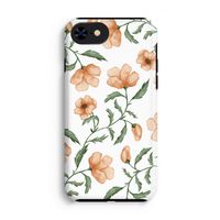 Peachy flowers: iPhone 7 Tough Case