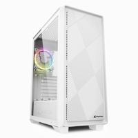 Sharkoon VS8 RGB Tower PC-behuizing Wit