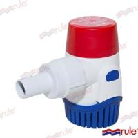 RU20R - PUMP RULE 12V 800 GPH ROUND
