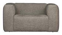 WOOOD Fauteuil 'Bean' Melange, kleur Travertin