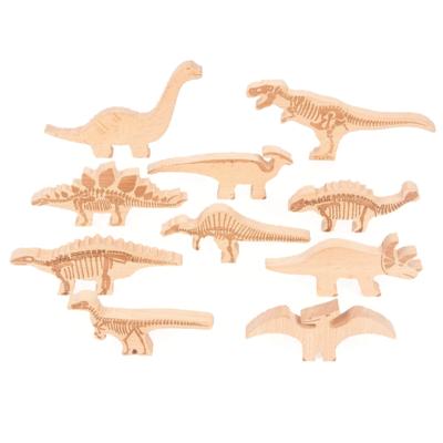 Tickit Houten Blokken Dinosaurus