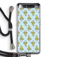 Bananas: Samsung Galaxy A80 Transparant Hoesje met koord