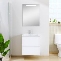 Xellanz Sephia Badmeubel Set met LED Spiegel - 60cm - Mat Wit