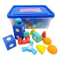 Blockaroo magnetische foam blokken, 60dlg.
