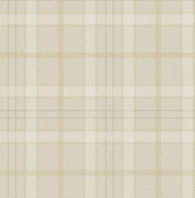 Dutch Wallcoverings Sauvage/British H. Ruit - Lichtbeige