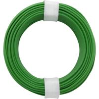 Donau Elektronik 105-4 Schakeldraad 1 x 0.20 mm² Groen 10 m