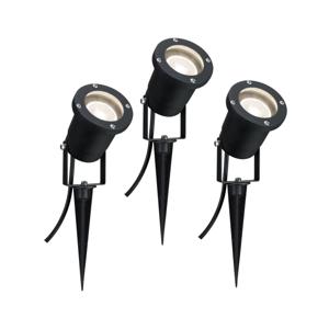 Paulmann 98897 Tuinschijnwerper Set van 3 stuks LED GU10 10.5 W Zwart