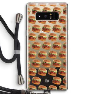 Giants: Samsung Galaxy Note 8 Transparant Hoesje met koord