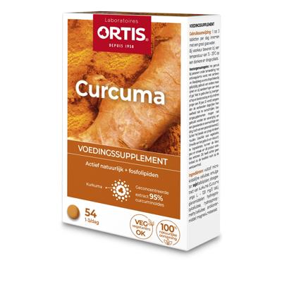 Ortis Voortbewegingsstelsel Curcuma 54Tabletten Ortis Voortbewegingsstelsel Curcuma 54Tabletten