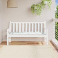 VidaXL Tuinbankkussen 150x50x7 cm oxford stof bladpatroon
