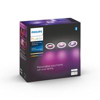 Philips Hue Centura inbouwspot White and Color rond Wit 3-pack - thumbnail