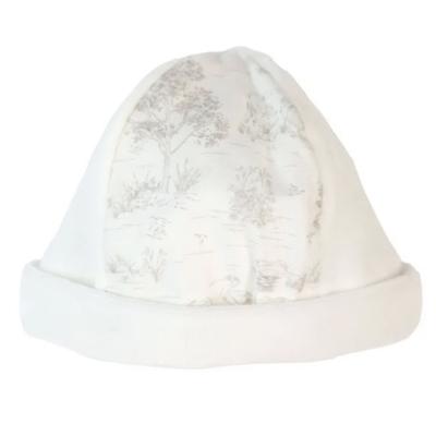 Baby Gi creme mutsje met print