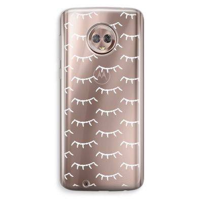 Wimpers: Motorola Moto G6 Transparant Hoesje