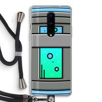 Chug Bottle: OnePlus 8 Transparant Hoesje met koord