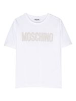 Moschino Kids t-shirt à logo brodé - Blanc - thumbnail