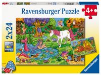 Ravensburger puzzel 2x24 stukjes magisch bos