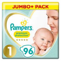Pampers - Premium Protection - Maat 1 - Mega Pack - 96 luiers - thumbnail