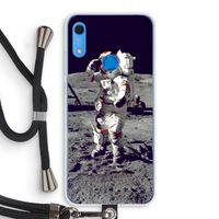 Spaceman: Huawei Y6s Transparant Hoesje met koord