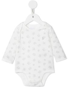 POLO RALPH LAUREN KIDS body à imprimé Bear - Blanc