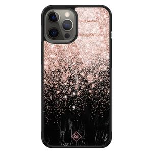 iPhone 12 Pro Max glazen hardcase - Marmer twist