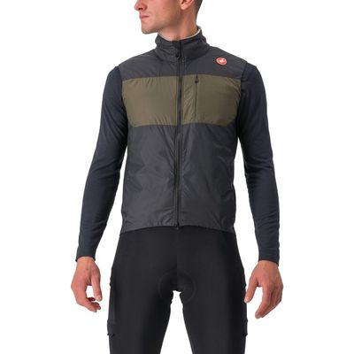 Castelli Unlimited Puffy fietsvest mouwloos zwart heren XXL