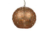 Goossens Excellent Hanglamp Cecile, Hanglamp bol met 6 lichtpunten + 1 led onderspot
