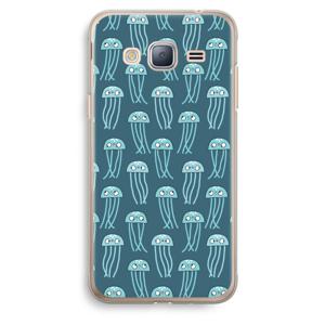 Kwallie: Samsung Galaxy J3 (2016) Transparant Hoesje