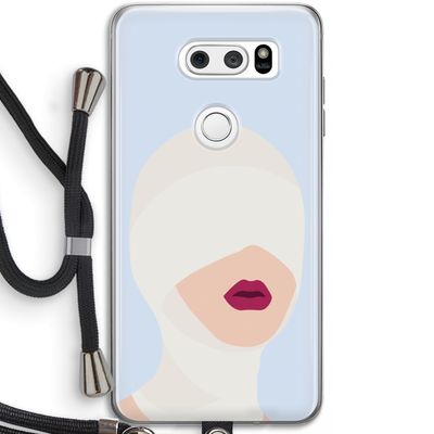 Incognito: LG V30 Transparant Hoesje met koord
