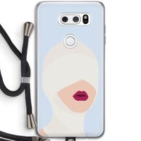 Incognito: LG V30 Transparant Hoesje met koord