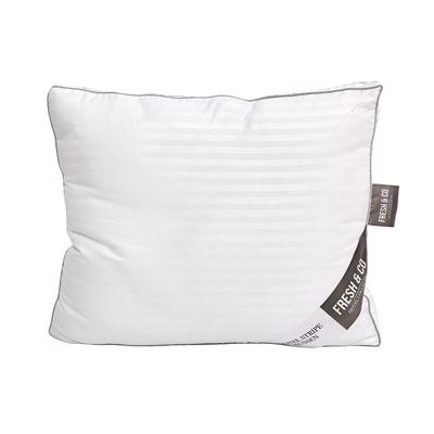 Hoofdkussen - Hotel Stripe Micro Dons - Voor Zij- En Rugslaper - Microvezel - Anti-allergisch & Licht En Onderhoudsvriendelijk - Dekbed-Discounter.nl