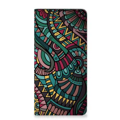 Samsung Galaxy A14 4G | Hoesje met Magneet | Aztec Samsung Galaxy A14 4G | Hoesje met Magneet | Aztec